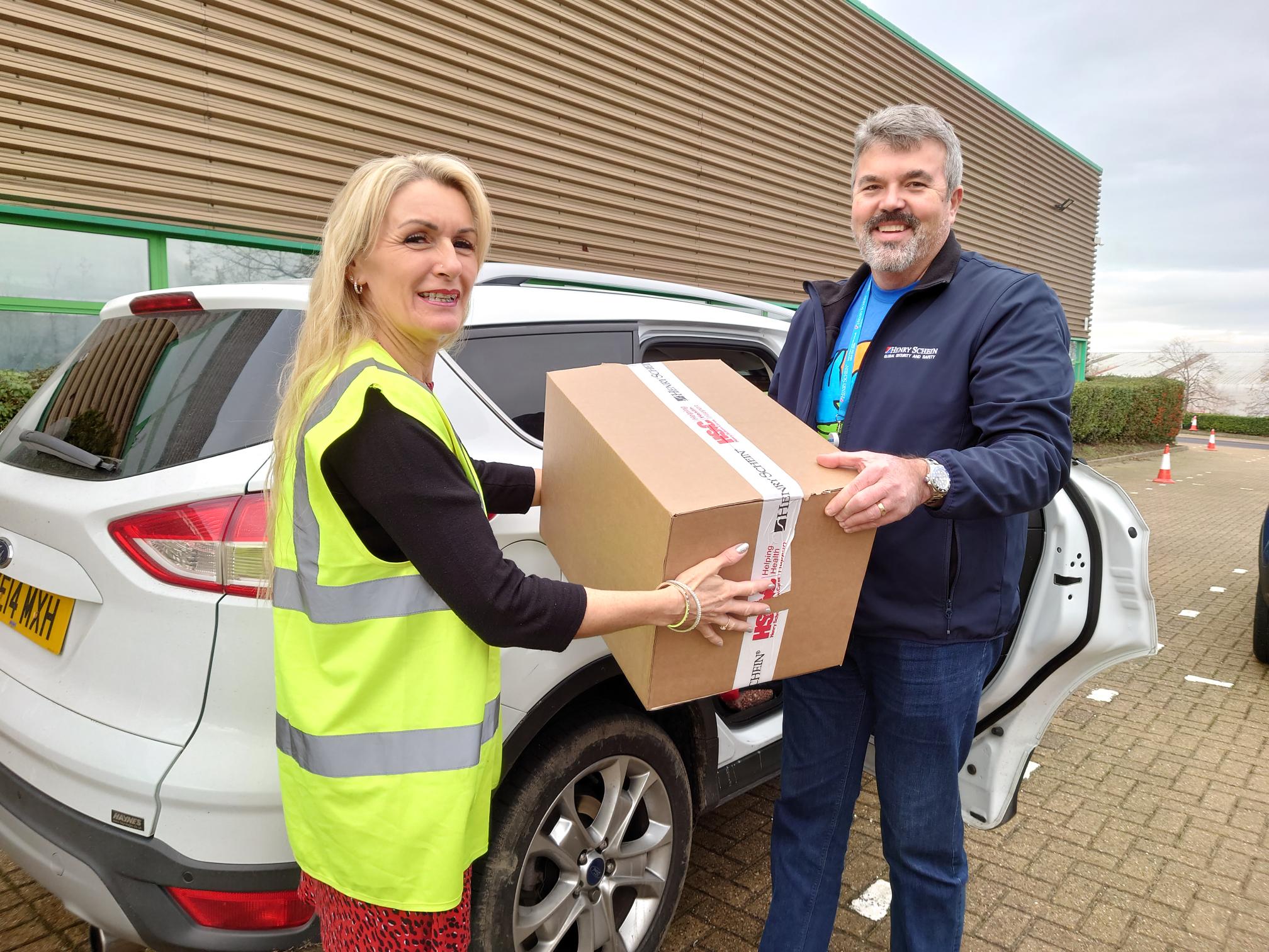 Henry Schein UK helps local underserved individuals stay warm this winter season