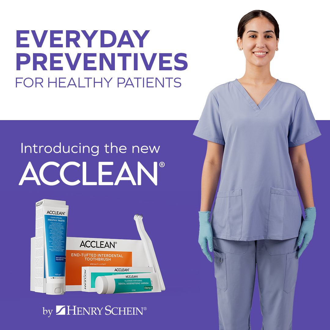 Introducing Acclean® by Henry Schein – everyday preventive products to support the oral health of patients