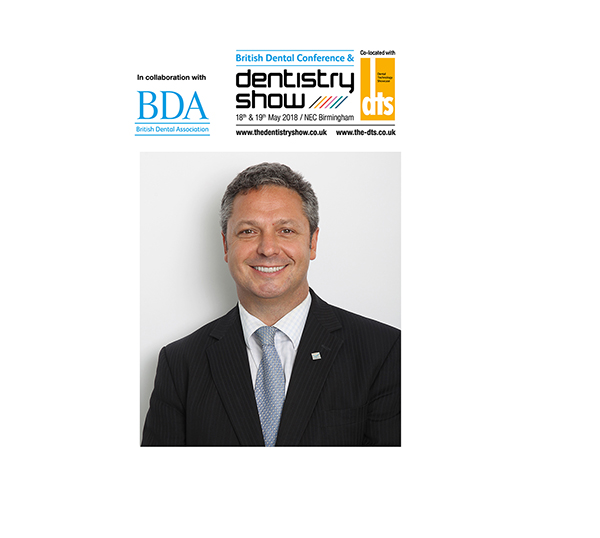 David Bloom at the British Dental Conference and Dentistry Show 2018