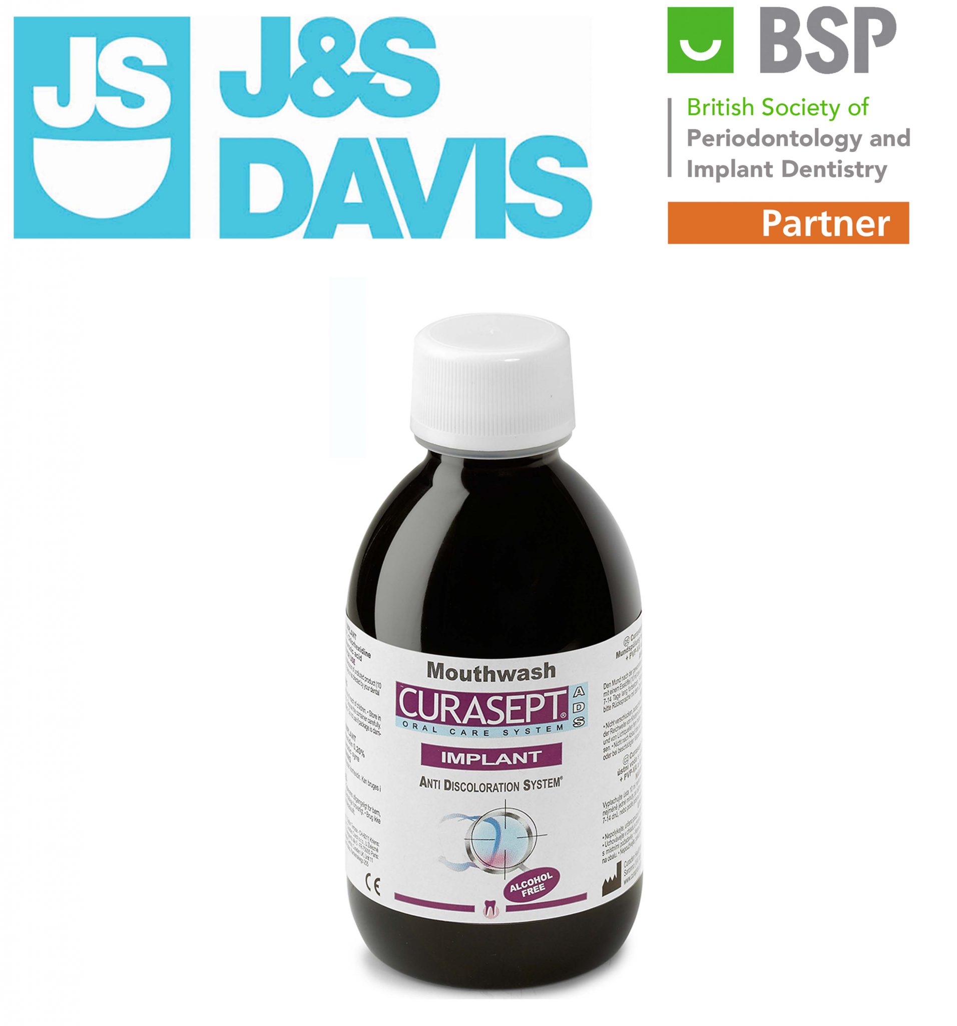 Curasept partners with British Society of Periodontology and Implant Dentistry