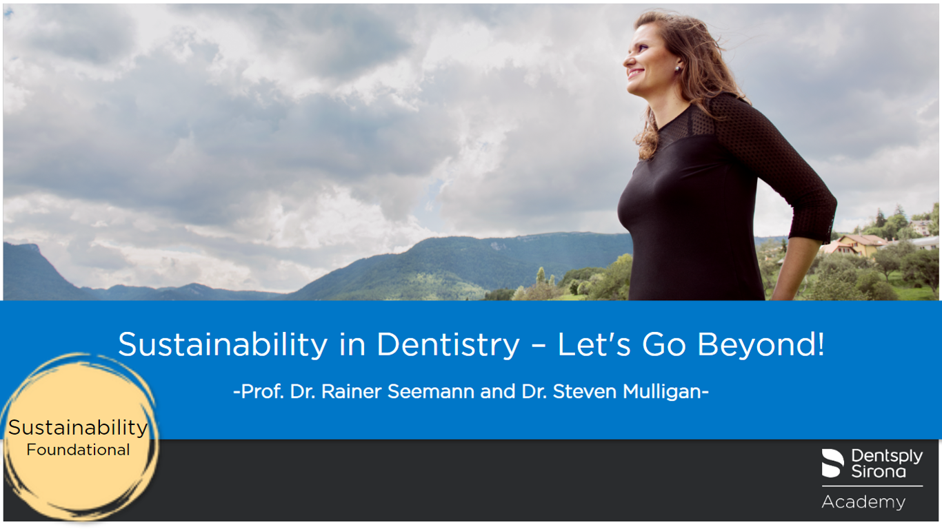 Dentsply Sirona launches a series of resources to help dental professionals develop more sustainable dental practices
