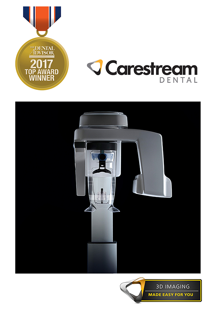CS 8100 wins Top Product from the Dental Advisor