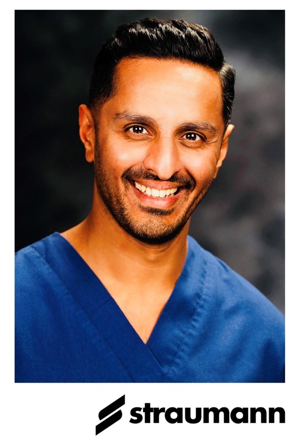 Dr Abid Faqir presenting “Straumann TLX: Iconic tissue level meets immediacy” workshop at ADI Team Congress