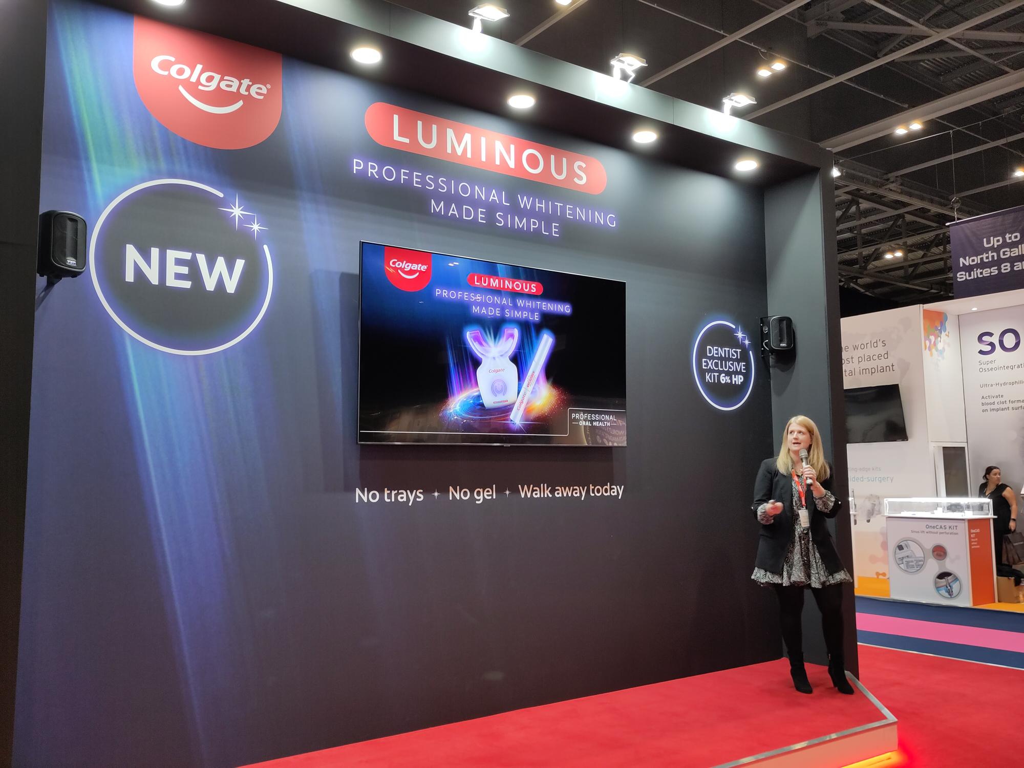 Colgate launches innovative whitening solution at Dentistry Show London
