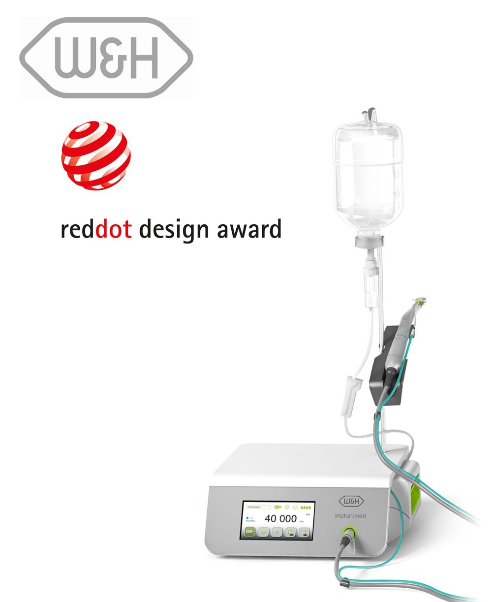 W&H awarded prestigious Red Dot Design Award