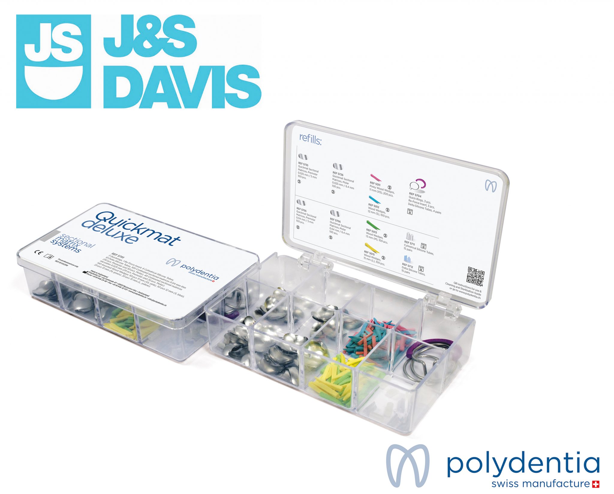 Introducing Polydentia Quickmat Sectional Matrices from J&S Davis