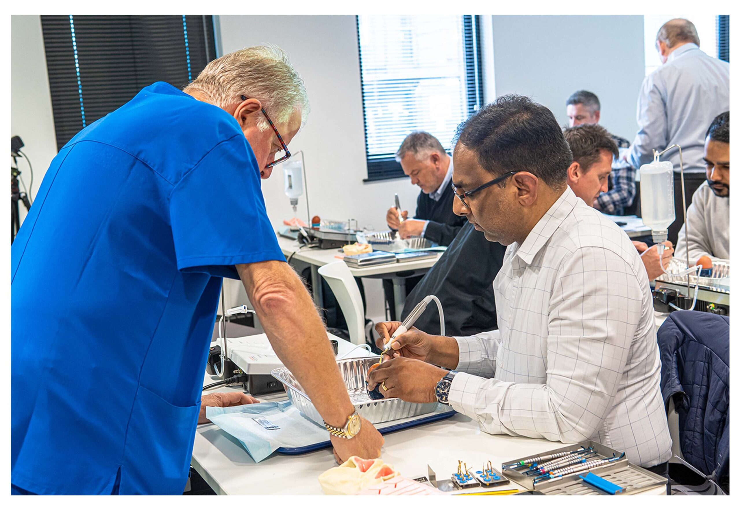 Highly structured, advanced training for experienced professionals