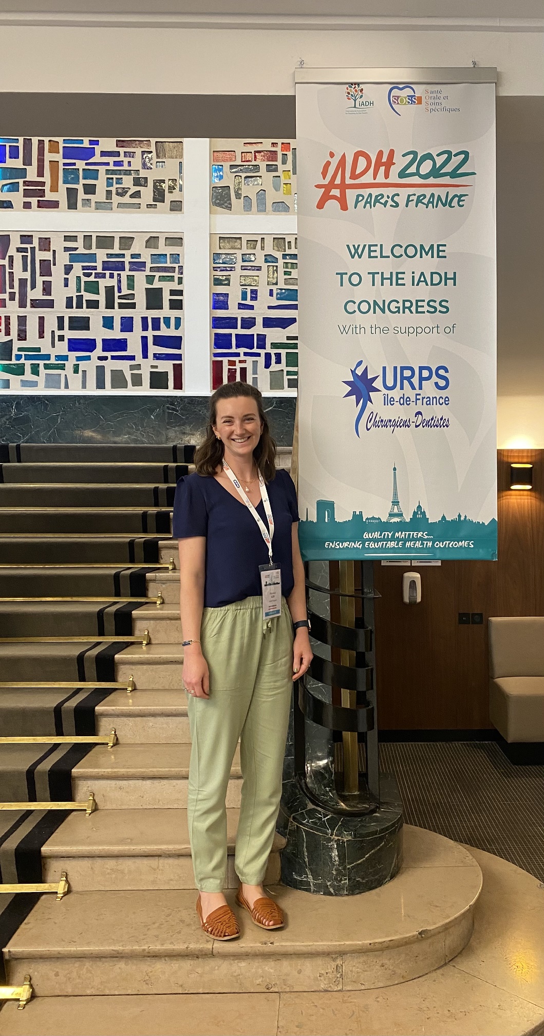 Special Care Dentist Rebecca Iles presents research at the International Association for Disability and Oral Health Conference