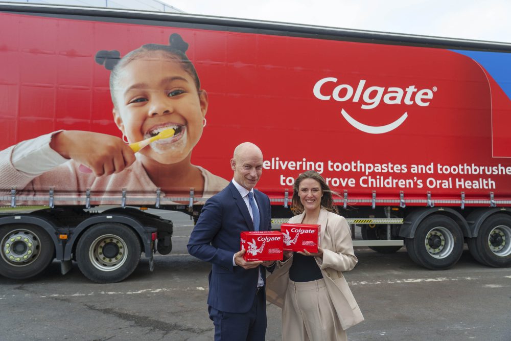 Over two million toothbrush packs delivered to school children as the UK government’s partnership with Colgate-Palmolive begins