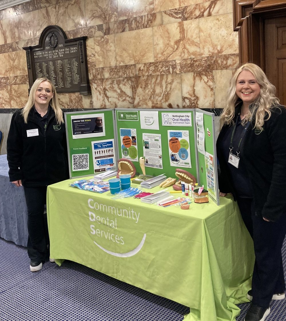 CDS CIC champions oral health at Nottinghamshire Care Association’s Spring Conference